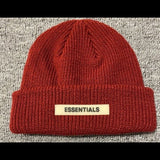 Toque Autumn and Winter Landlord Skullcap Double Line Knitted Hat Woolen Cap