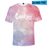 Cookies Shirt Cookies Starry Sky 3D Short Sleeve T-shirt