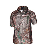 Tactics Style T Shirt for Men T-shirt Outdoor Casual Lapel Short Sleeve