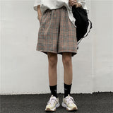 Harajuku Clothing Men's Casual Shorts Summer Retro Casual Pants Men and Women Sports