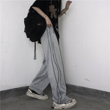 Harajuku Clothing Men Classic Retro Pants Straight Leg Pant Summer Floral Print Casual Jumpsuit Trousers Men