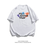 2022 Summer man t shirt Cartoon Printed Couple Short Sleeve
