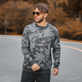 Men plus Size Sweater Autumn and Winter Large Size Bottoming Sweater Fat Sweater