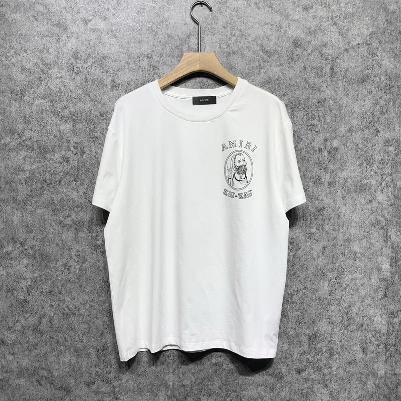 Amiri T Shirt Printed Casual Round Neck