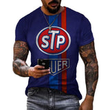 Captain America T Shirt 3D Digital Printing T-shirt Sports round Neck Casual Short Sleeve
