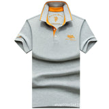 USPA Shirts Polo Shirt Cotton Business T-shirt Half Sleeve Lapel