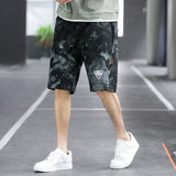 Men's Cargo Shorts Men's Summer Loose Thin Casual Sports Shorts Fashion Brand Trend Outer Wear Camouflage Workwear Pants