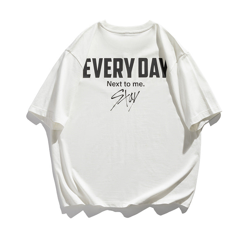 2022 Summer Man T Shirt Graffiti Letter Printing