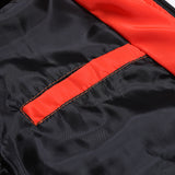 Two Tone Leather Jacket Men's Solid Color Casual Hooded Jacket Outdoor Mountaineering Clothing Coat
