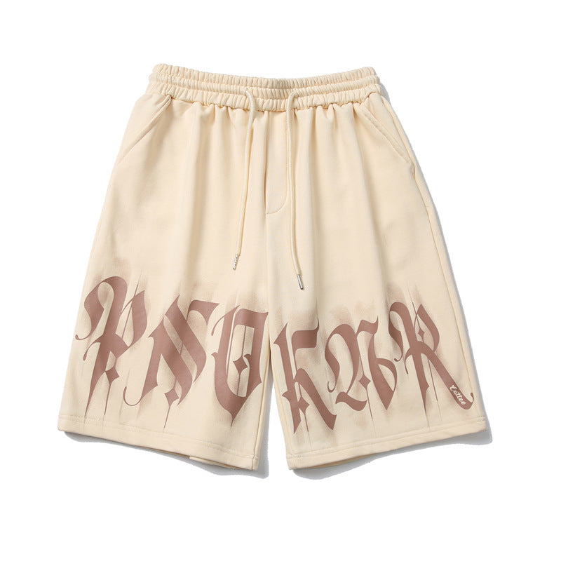 2022 Summer Man T Shirt Letter Print Loose