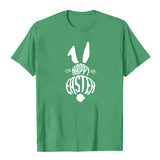 Mens Easter Shirts Round Neck Printing