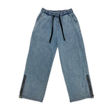 Harajuku Clothing Men Classic Retro Pants Straight Leg Pan Summer Jeans Men's and Women's Trousers Tide