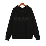 Fog Essentials Long Sleeve round Neck Neck Sweatshirt Autumn and Winter Fog Season 7 3D Embossed Terry Hooded Sweater