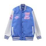 Mens Fall Outfits Vintage Pilot Baseball Uniform Hip Hop High Street Loose Couple Jacket Jacket