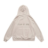 Fog Fear of God Hoodie Loose Men's and Women's Couple Hooded Sweater Coat