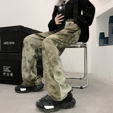 Harajuku Clothing Men Classic Retro Pants Straight Leg Pant Vintage High Waist Casual Pants Men and Women Wide Leg Pants Trousers