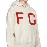 Fog Fear of God Hoodie Chest Big Red Letter FG Hooded Sweater Loose Couple Coat