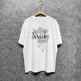 Amiri T Shirt Printed Casual Round Neck