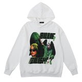 Men Fall Outfits Vintage Portrait Hoodie Men