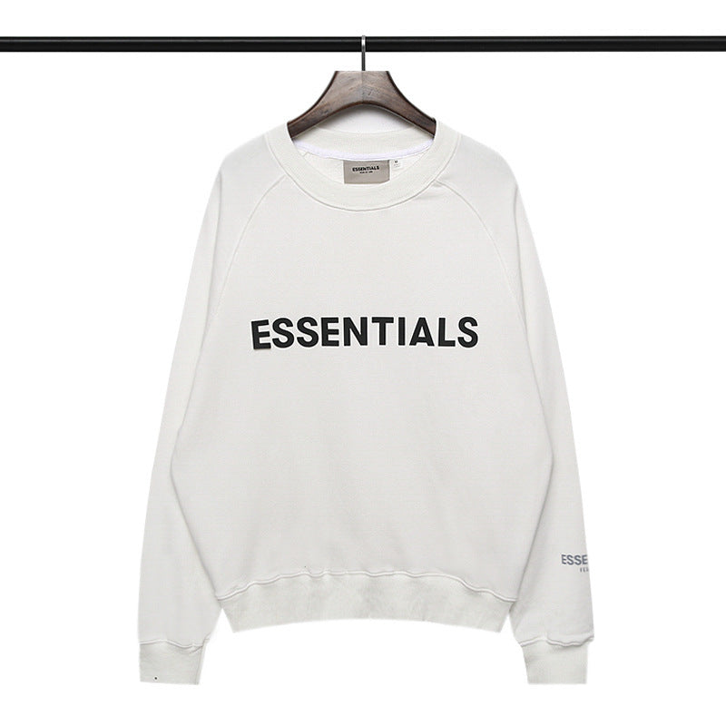 Fog Fear of God Sweatshirt Letter Men's and Women's Loose Sweater Fog Bottoming Shirt