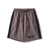 Men Shorts Men's Clothes Summer Wear Retro Men's Shorts Casual Loose Color Matching Shorts Trendy Men
