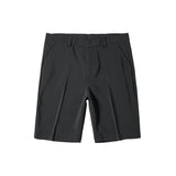 Men Bermuda Shorts Suit Shorts Men's Loose Straight Pants