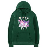 Kuromi Hoodie Cute Printed Hoodie Autumn Winter Sweater
