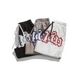 Mens Cargo Shorts Trendy Patchwork Paisley Stitching Basketball Shorts Loose Cropped Pants Beach Pants for Men