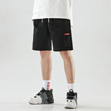 Mens Cargo Shorts Summer Men's Pure Cotton Trendy Fifth Pants Casual Loose Fashion Brand Beach Pants Cargo Shorts