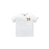 A Ape Print for Kids T Shirt Pikachu T-shirt Tide Brand Children's Clothing Short Sleeve