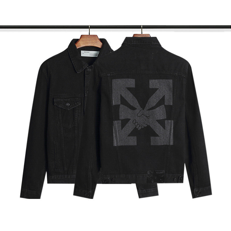 Autumn Ow Denim Jacket Men'S Youth Casual Fashionable Jacket Jacket