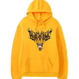 Kuromi Hoodie Harajuku Cute Printed Hoodie Autumn and Winter Leisure Sweater for Women
