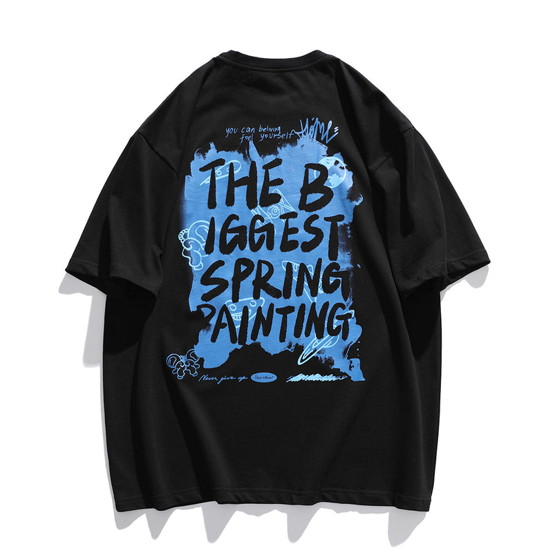 2022 Summer Man T Shirt Printed Loose