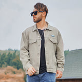 Men plus Size Coats Fall/Winter Men's Denim Jacket Autumn Coat