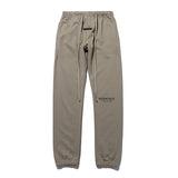 Fog Essentials Pants Early Autumn Fog Season 6 Double Thread Lettered Casual Terry Trousers for Men and Women