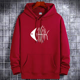 Maroon Graphic Hoodie