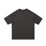 Men T Shirt Summer Casual Tops Men's Clothes Summer Wear National Fashion Boys round Neck Short Sleeve Casual Couple Love Letter T-shirt