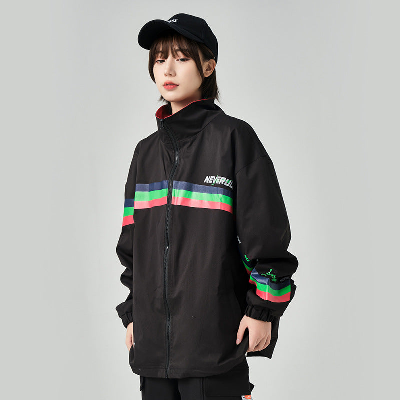 Men's Spring Baseball Uniform Men's plus Size Retro Sports Pilot Stand-up Collar Jacket Men's Casual Jacket Men Jacket