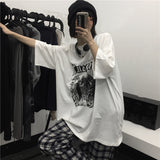 Harajuku Clothing Men's Tshirt Classic Retro Shirts Summer Printed Loose Short Sleeve T-shirt Men and Women