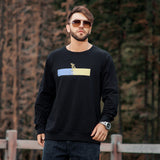 Men plus Size Sweatshirt Autumn and Winter Men's Pullover Sweater Winter Bottoming Shirt T-shirt Sweater