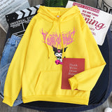 Kuromi Hoodie Printed Little Witch Hoodie Autumn