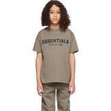 Kids Fog Fear of God Essentials T Shirt Silicone Letter Print Children's T-shirt