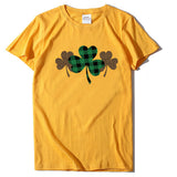 Saint Patrick's Day Closing Spring Men's plus Size Retro Sports Men's T-shirt