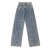 Harajuku Clothing Men Classic Retro Pants Straight Leg Pan Summer Jeans Men and Women Loose Wide Leg Pants