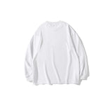 Mens Fall Outfits Round Neck Long Sleeve Sweater Loose Autumn and Winter Pullover Casual Jacket