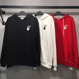 Early Spring Girl And Skull Arrow Pullover Hooded Sweater