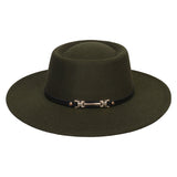 Cam Newton Hats Flat Top Jazz Top Hat Autumn and Winter Warm Men and Women British Woolen Hat