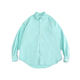 Men Shacket Long Sleeve Autumn Shirt Autumn Loose Casual Shirt Men