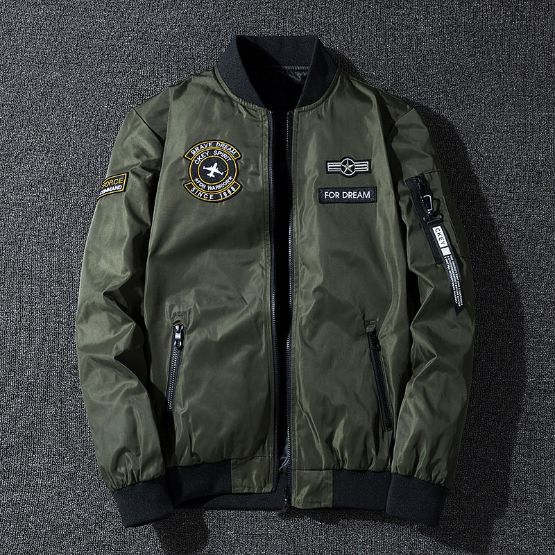 Kanye Bomber Jacket Double-Sided Baseball Uniform