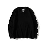 A Ape Print Sweatshirts Spring and Autumn Cartoon Print Men's and Women's Ball Battle Pullover Sweater